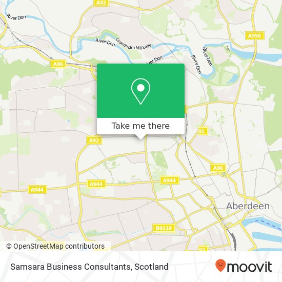 Samsara Business Consultants map