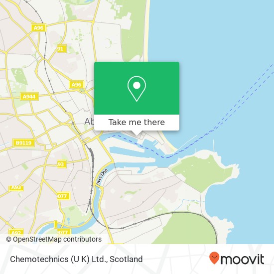 Chemotechnics (U K) Ltd. map