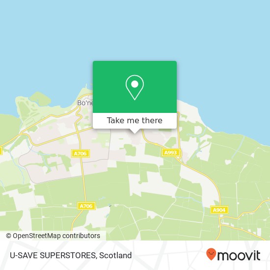 U-SAVE SUPERSTORES map