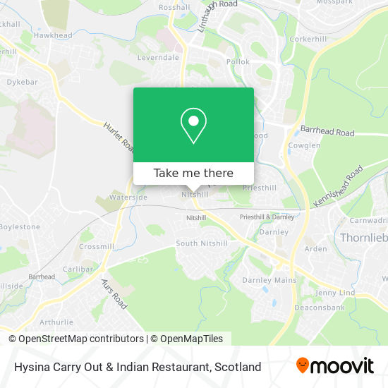 Hysina Carry Out & Indian Restaurant map