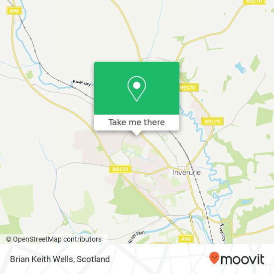 Brian Keith Wells map