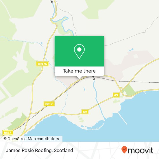 James Rosie Roofing map