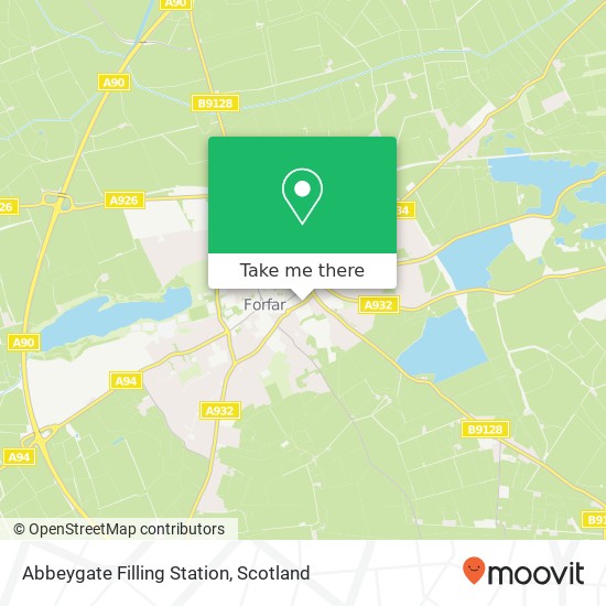 Abbeygate Filling Station map