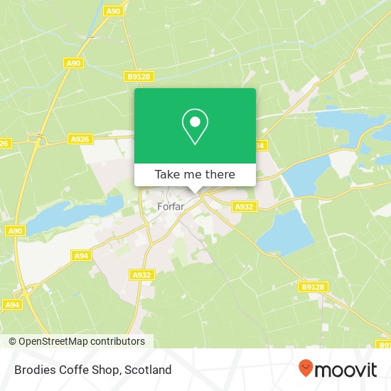 Brodies Coffe Shop map