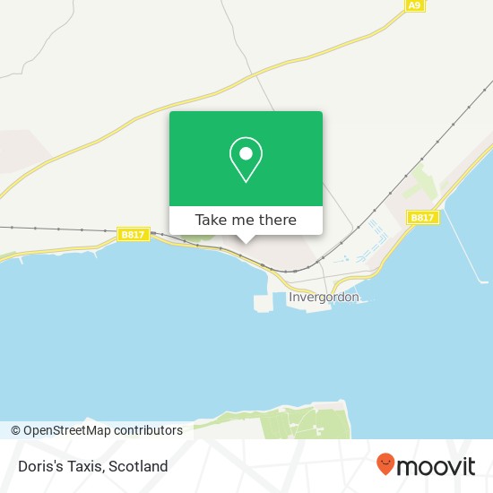 Doris's Taxis map