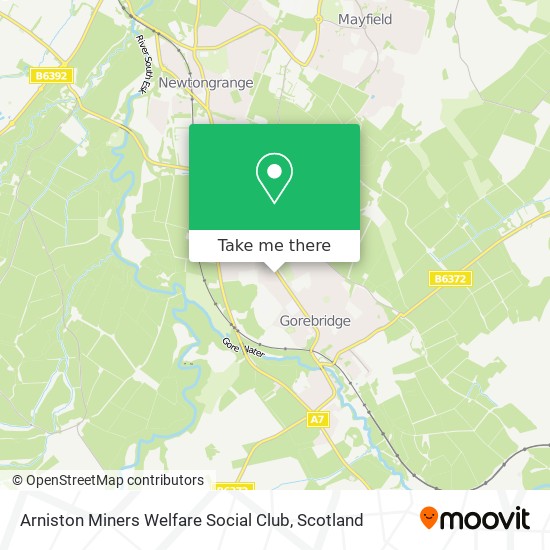 Arniston Miners Welfare Social Club map