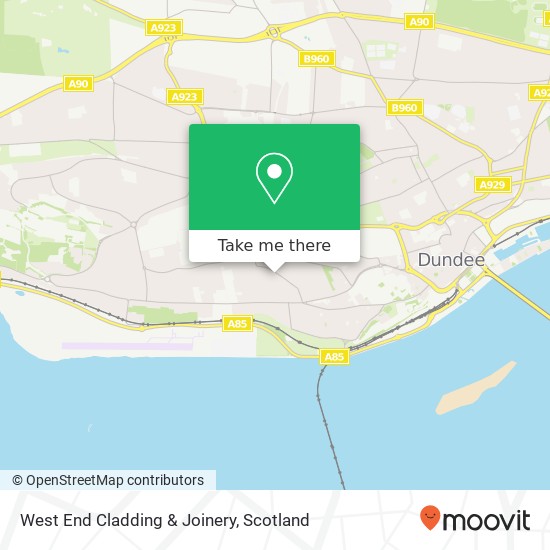 West End Cladding & Joinery map