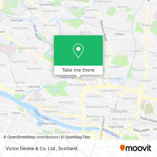 Victor Devine & Co. Ltd. map