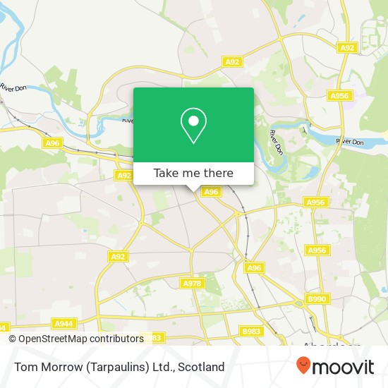 Tom Morrow (Tarpaulins) Ltd. map