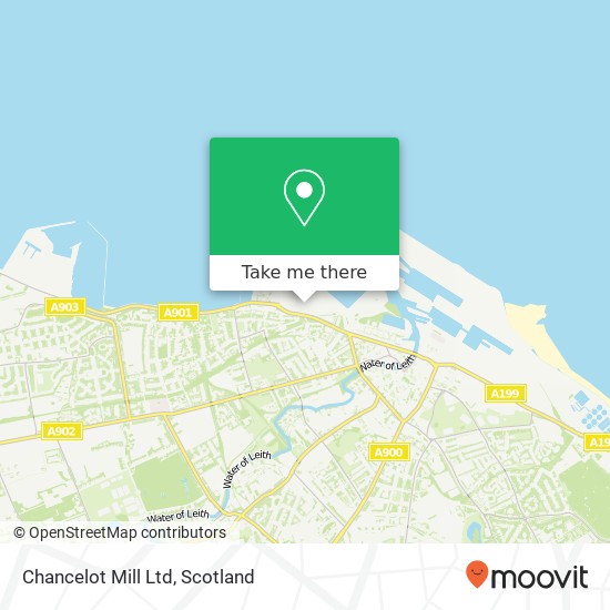 Chancelot Mill Ltd map