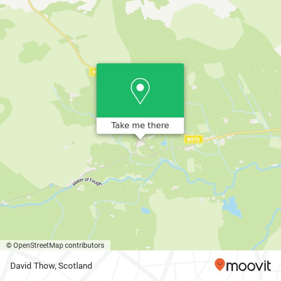 David Thow map