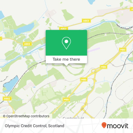 Olympic Credit Control map