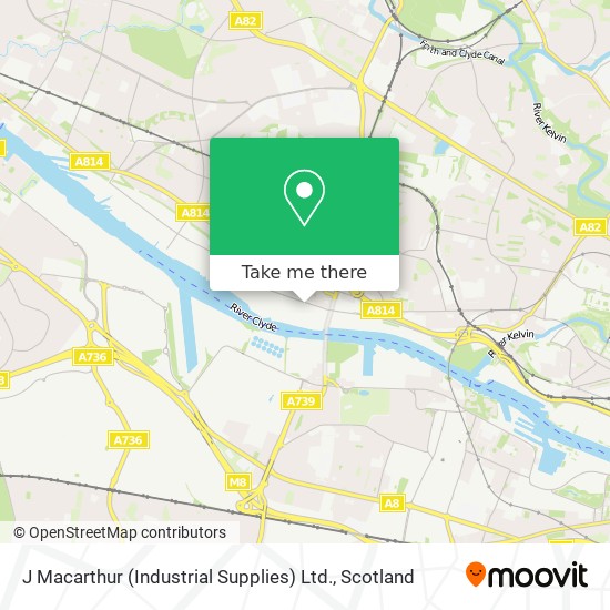 J Macarthur (Industrial Supplies) Ltd. map