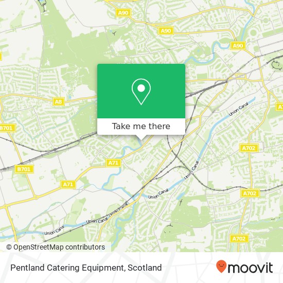 Pentland Catering Equipment map