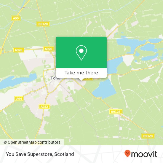 You Save Superstore map