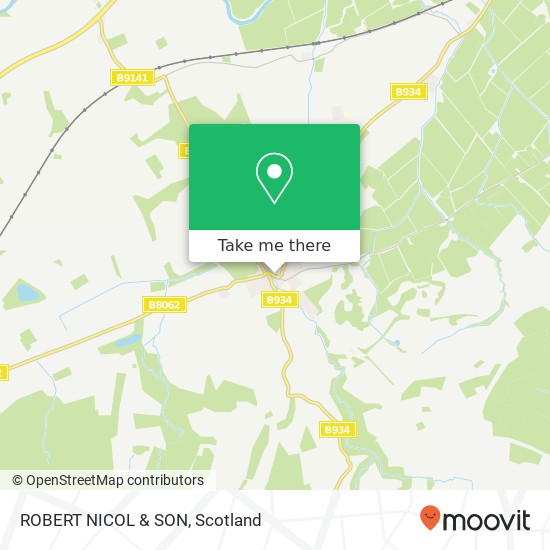 ROBERT NICOL & SON map