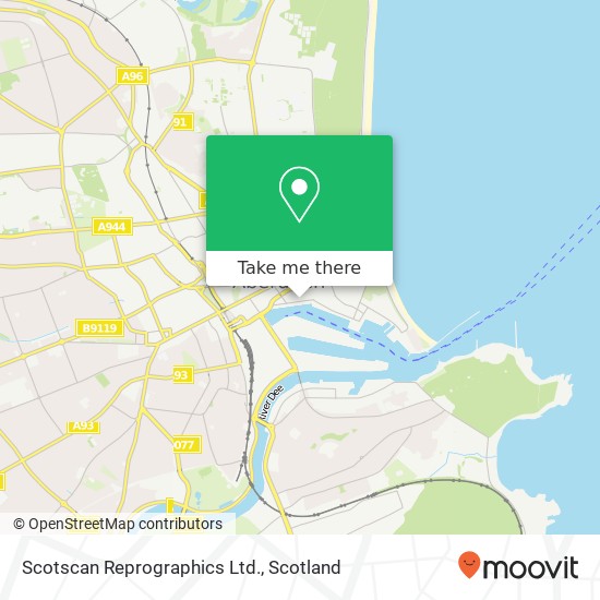 Scotscan Reprographics Ltd. map