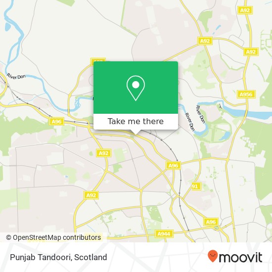 Punjab Tandoori map