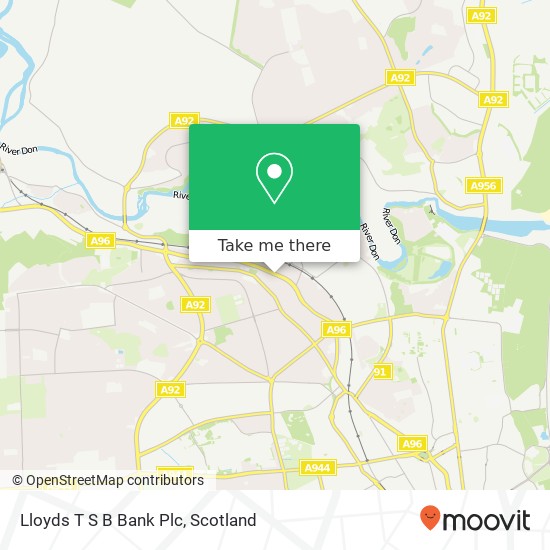 Lloyds T S B Bank Plc map