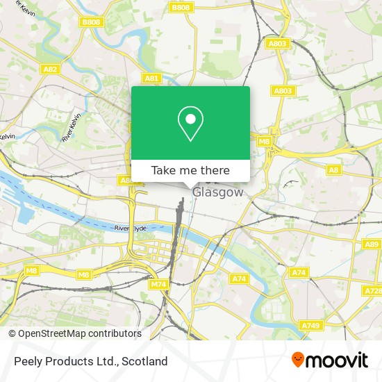 Peely Products Ltd. map