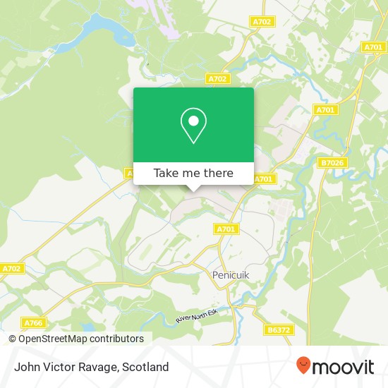 John Victor Ravage map