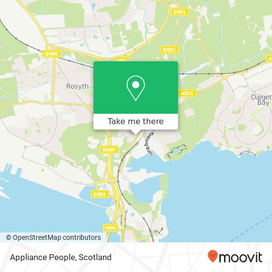 Appliance People map