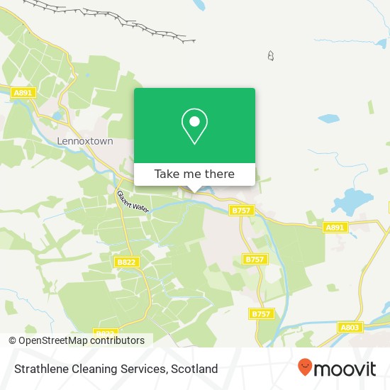 Strathlene Cleaning Services map