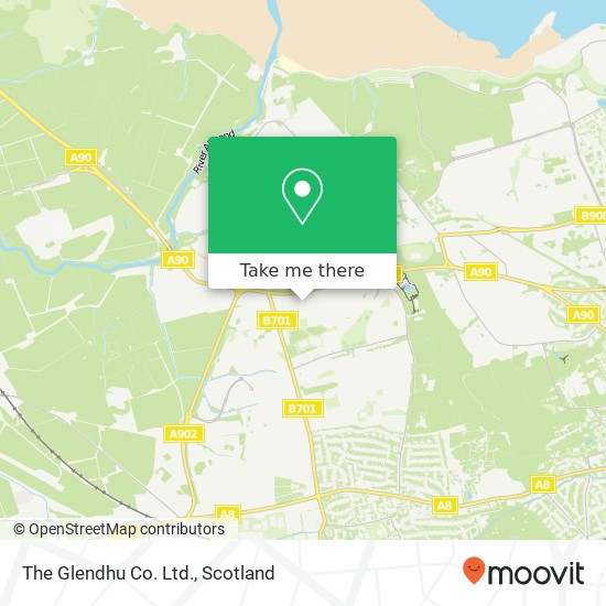 The Glendhu Co. Ltd. map