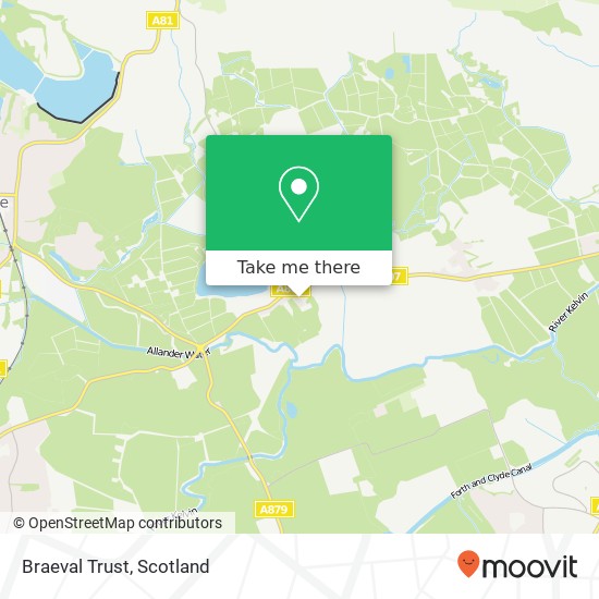 Braeval Trust map