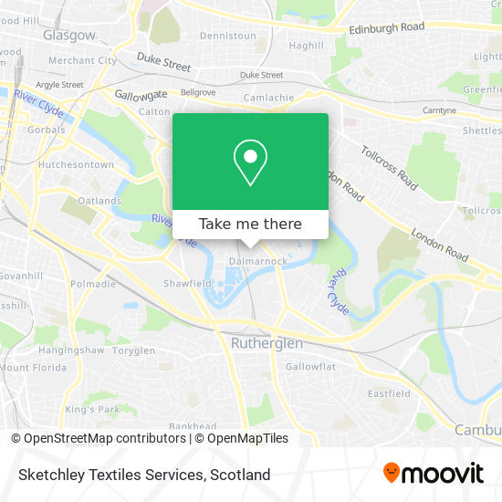 Sketchley Textiles Services map