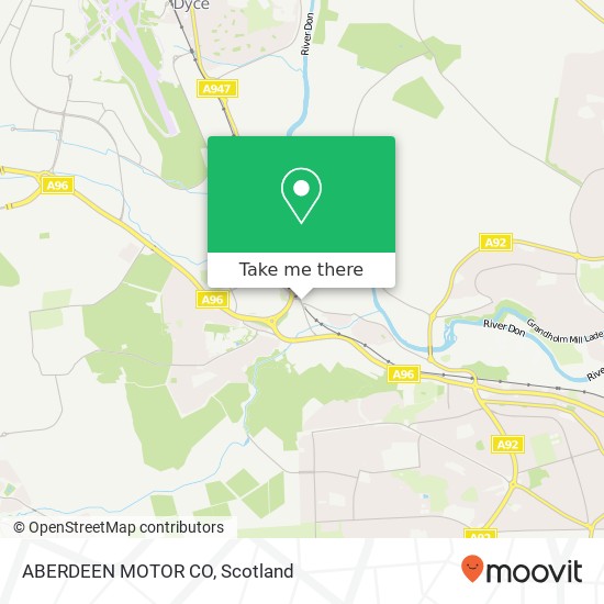 ABERDEEN MOTOR CO map