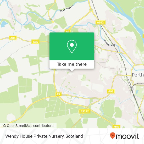 Wendy House Private Nursery map