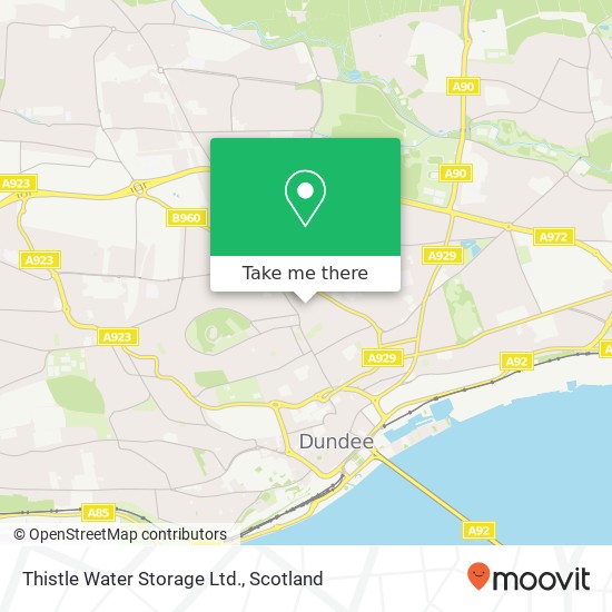 Thistle Water Storage Ltd. map