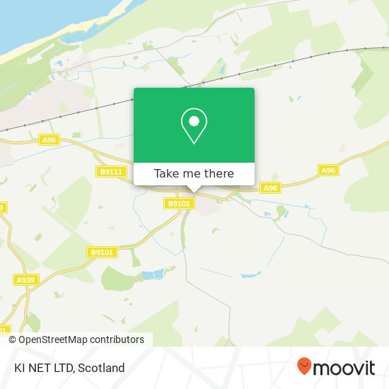 KI NET LTD map