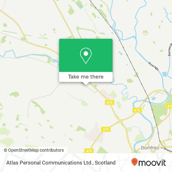 Atlas Personal Communications Ltd. map