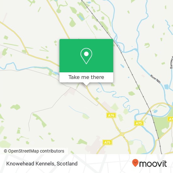Knowehead Kennels map