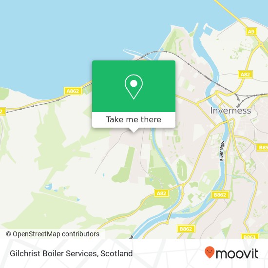 Gilchrist Boiler Services map