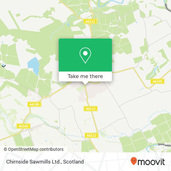 Chirnside Sawmills Ltd. map