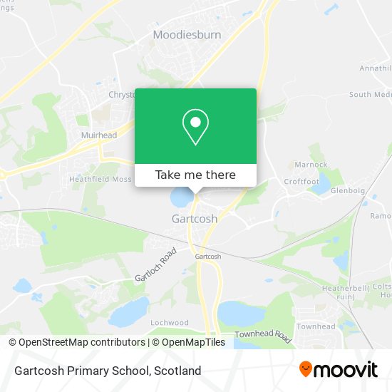 Gartcosh Primary School map