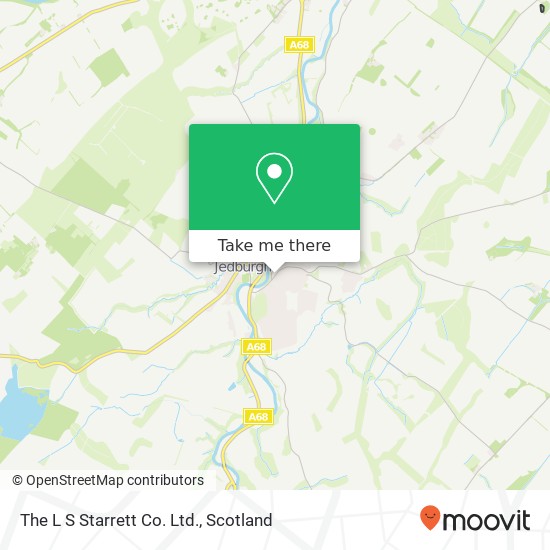 The L S Starrett Co. Ltd. map