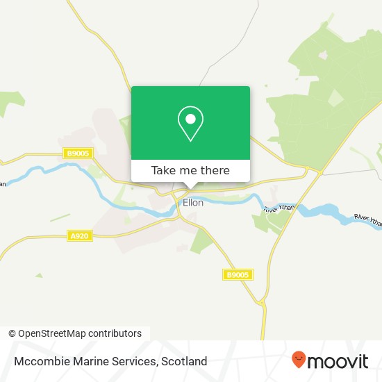 Mccombie Marine Services map