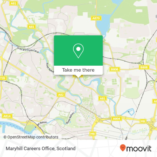 Maryhill Careers Office map