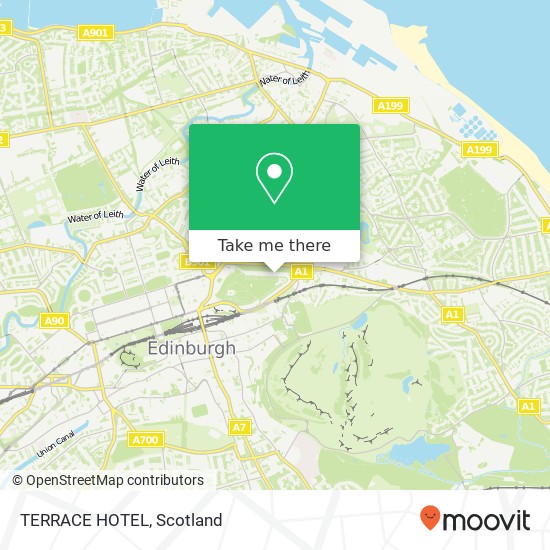 TERRACE HOTEL map