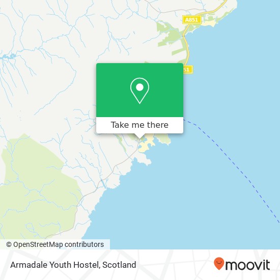 Armadale Youth Hostel map