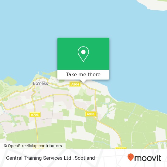 Central Training Services Ltd. map