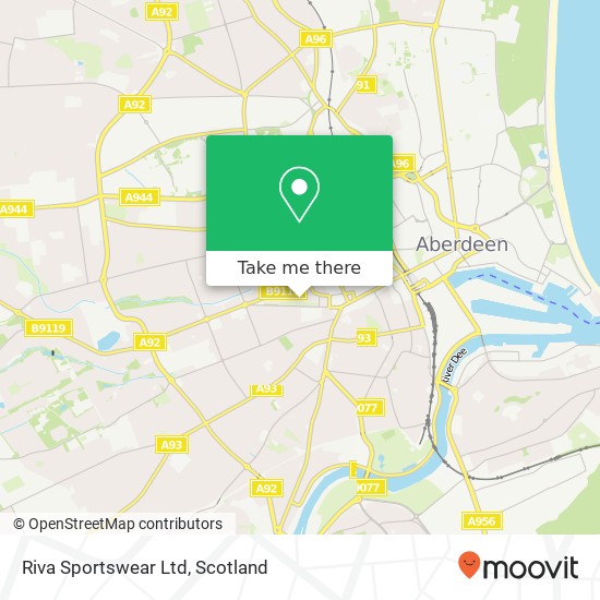 Riva Sportswear Ltd map