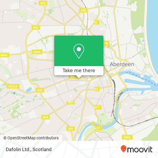 Dafolin Ltd. map