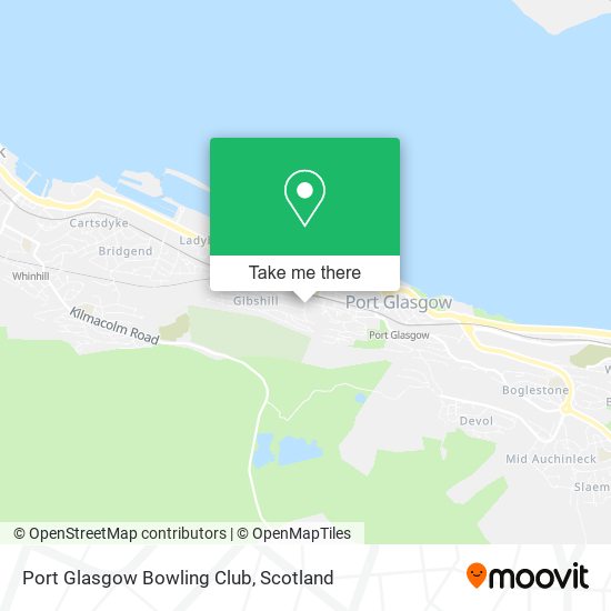 Port Glasgow Bowling Club map