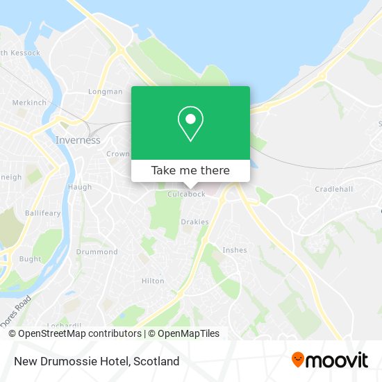 New Drumossie Hotel map