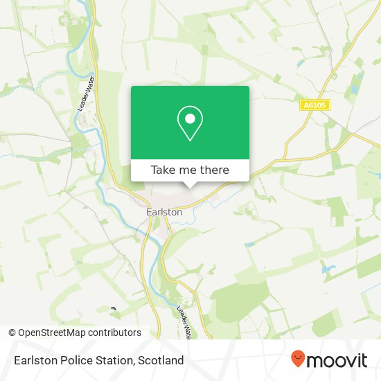 Earlston Police Station map